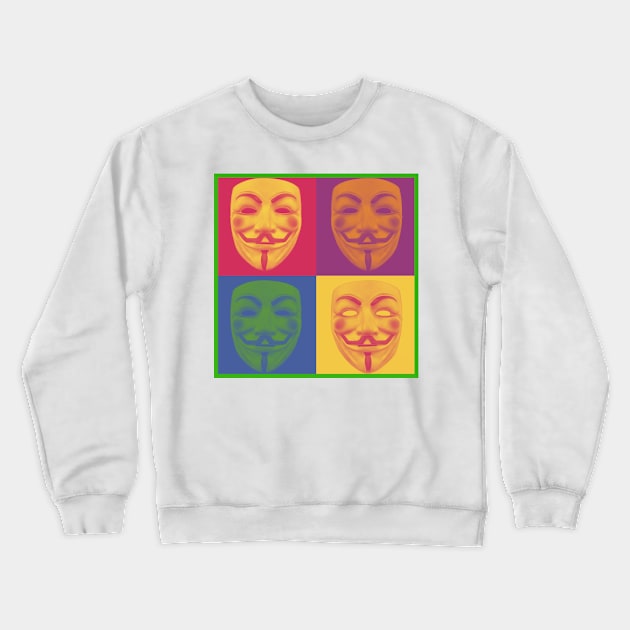 Andy Anonymous Crewneck Sweatshirt by L'Appel du Vide Designs by Danielle Canonico